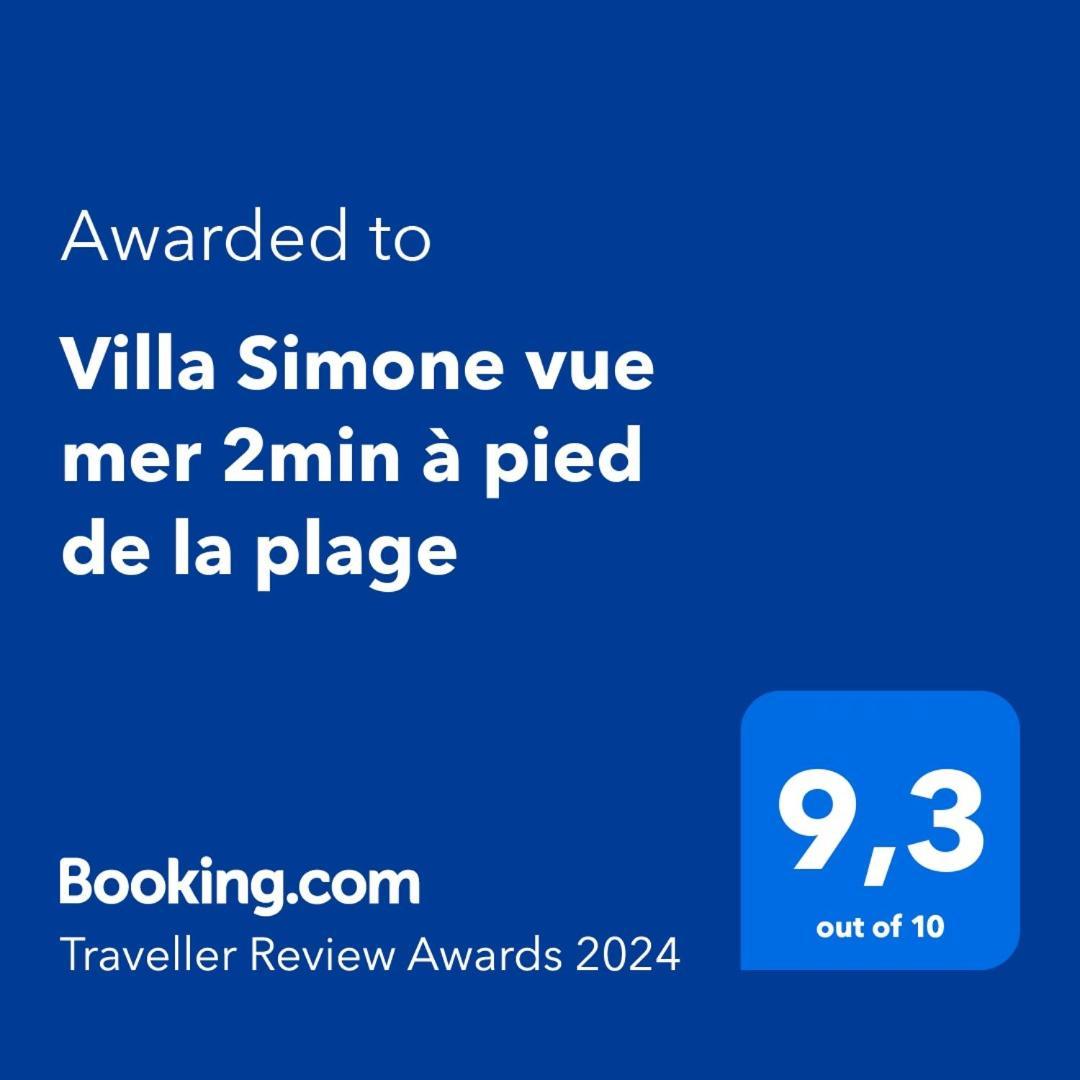 Villa Simone Vue Mer 2Min A Pied De La Plage 圣吕奈尔 外观 照片